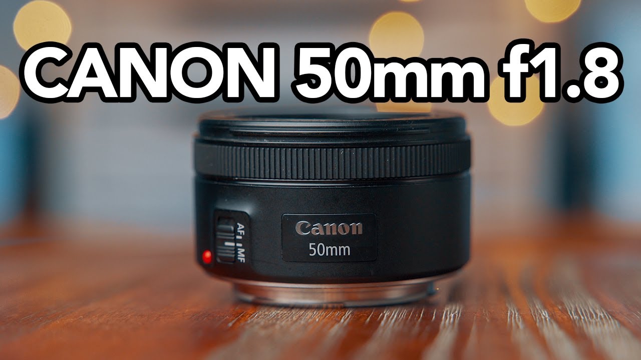El OBJETIVO de fotografía MÁS VENDIDO del MUNDO📸CANON 50MM F1.8 STM