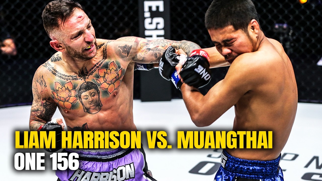 The Wildest Round In Muay Thai? ⚔️🤯 Liam Harrison vs. Muangthai