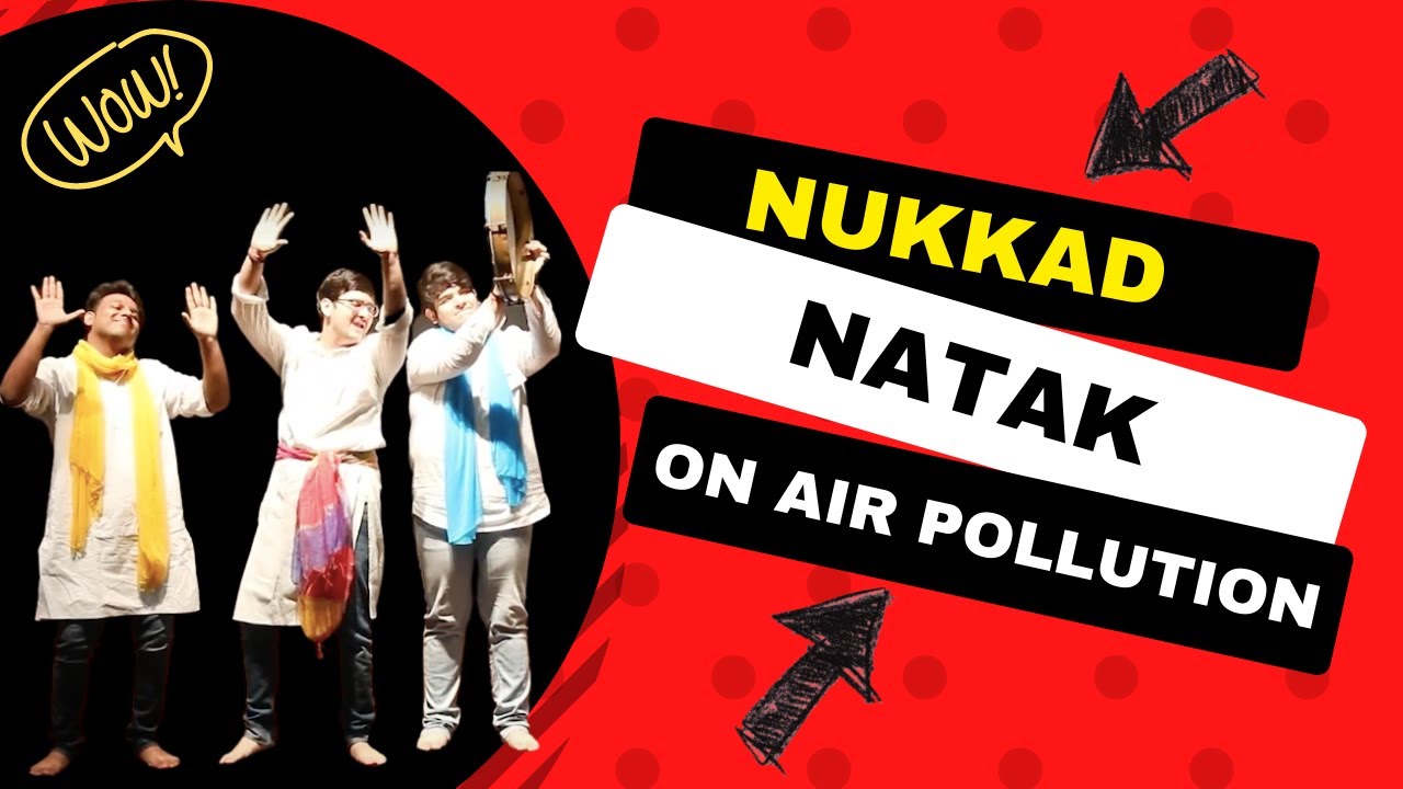 Nukkad Natak on Air Pollution performed by students of DLF Public School, Sahibabad