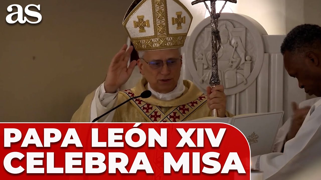 El PAPA LEÓN XIV CELEBRA MISA en la TUMBA de SAN PEDRO y RINDE HOMENAJE a sus PREDECESORES