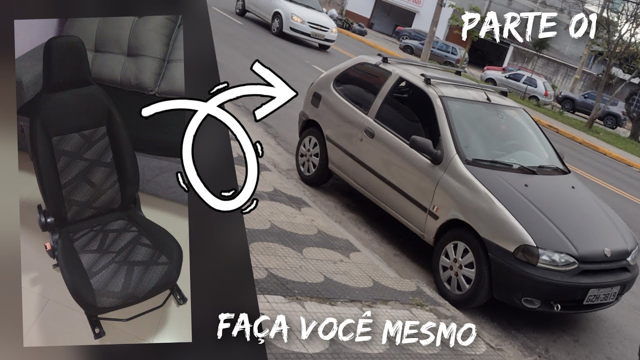 Adaptando Banco Fiat Mobi No Palio Parte 01