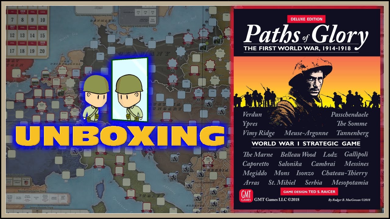 Paths of Glory Deluxe Edition Unboxing