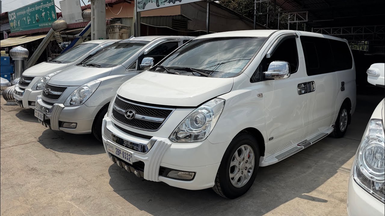 Starex 09 cvxម្ចាស់ទី1បាតស្អាតខ្ចីណាស់លេងតុបតែងហេីយម៉ាសិត/$13,xxx/te070969098/095944436/0972822001