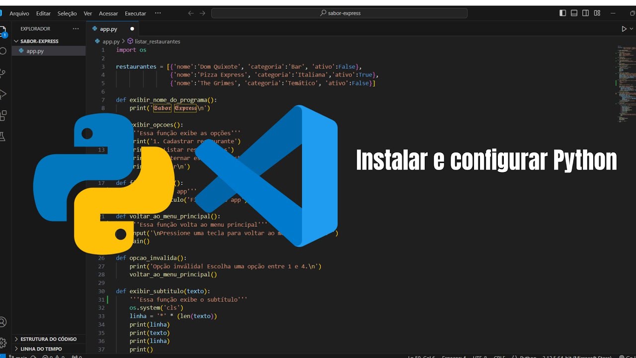 Como instalar e configurar Python no PC (Windows)