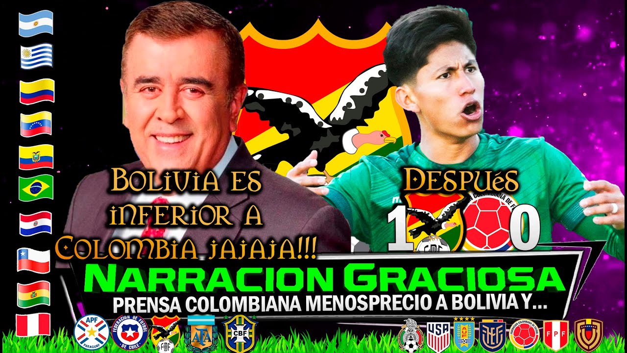 PRENSA COLOMBIANA menosprecio a BOLIVIA y la pagan CARO 🔥 Reacciones Increíbles🏆 Resumen Genérico