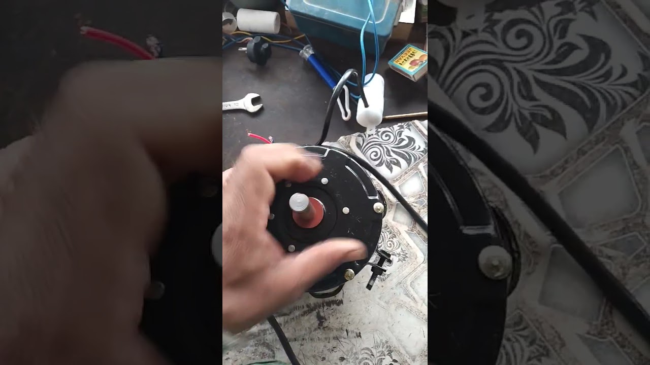 amkash cooler motor 1 inch 3 speed short video 