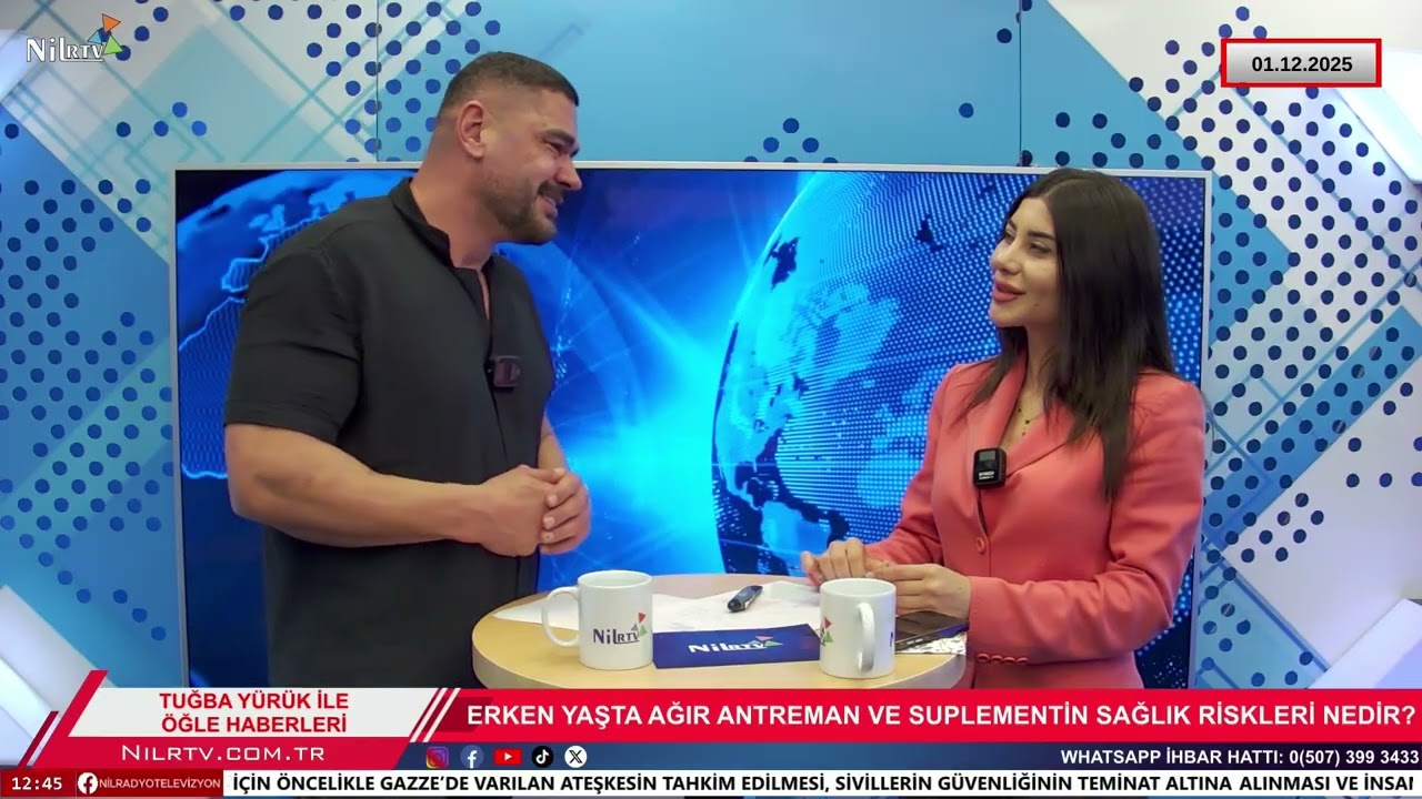 Savaş Cebeci İle Gençlerde Spor Krizi ! Tuğba Yürük İle Öğle Haberleri