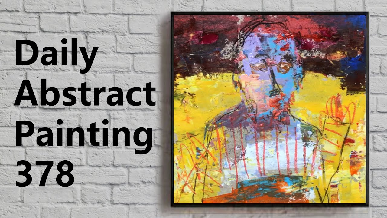 Abstract Expressionism | Painting Tutorial | Daily Challenge 378