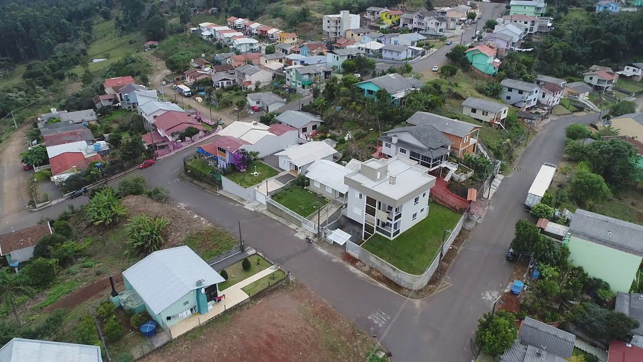 Hoje tamb&eacute;m foi a vez do bairro Santa Cruz - Conc&oacute;rdia SC.
