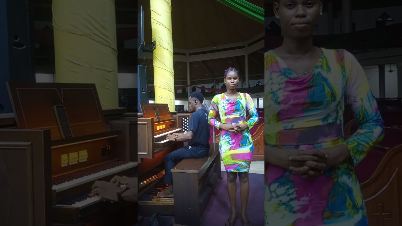 song title:Pie jesu,song writer:Andrew Lloyd Webber,Soloist:Gift Echezona,Organist: Prescious Piano.