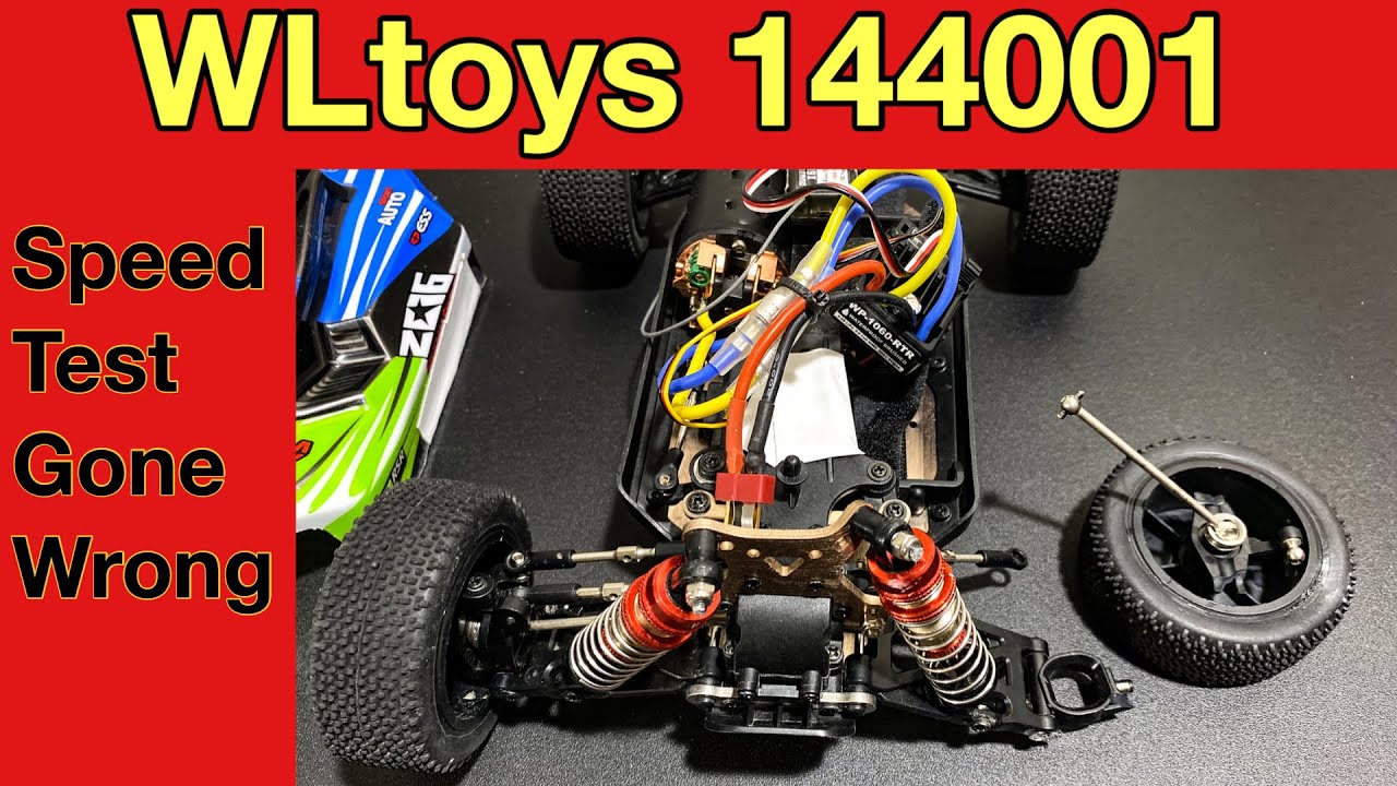 WLtoys 144001 upgraded ESC