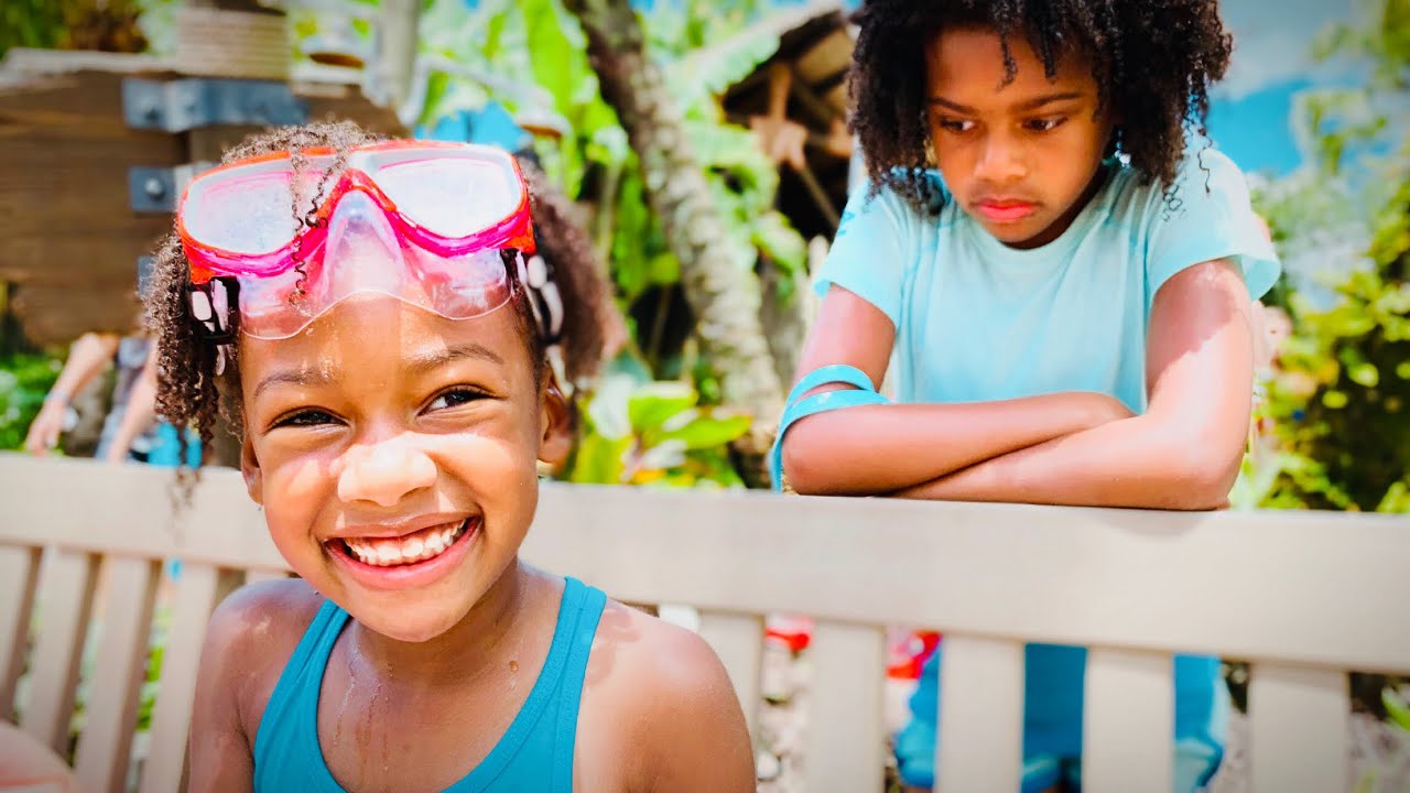 Don’t Say No to My Little Sister at the Waterpark! Saying Yes to Everything at Disney Typhoon Lagoon