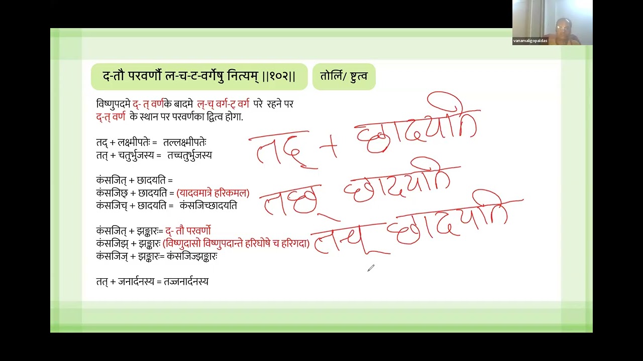 Harinamrita Vyakaran - Day 10