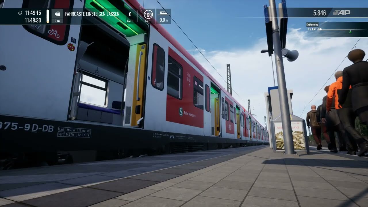 Train Sim World 6 München - Augsburg Szenario Pendlerirritation