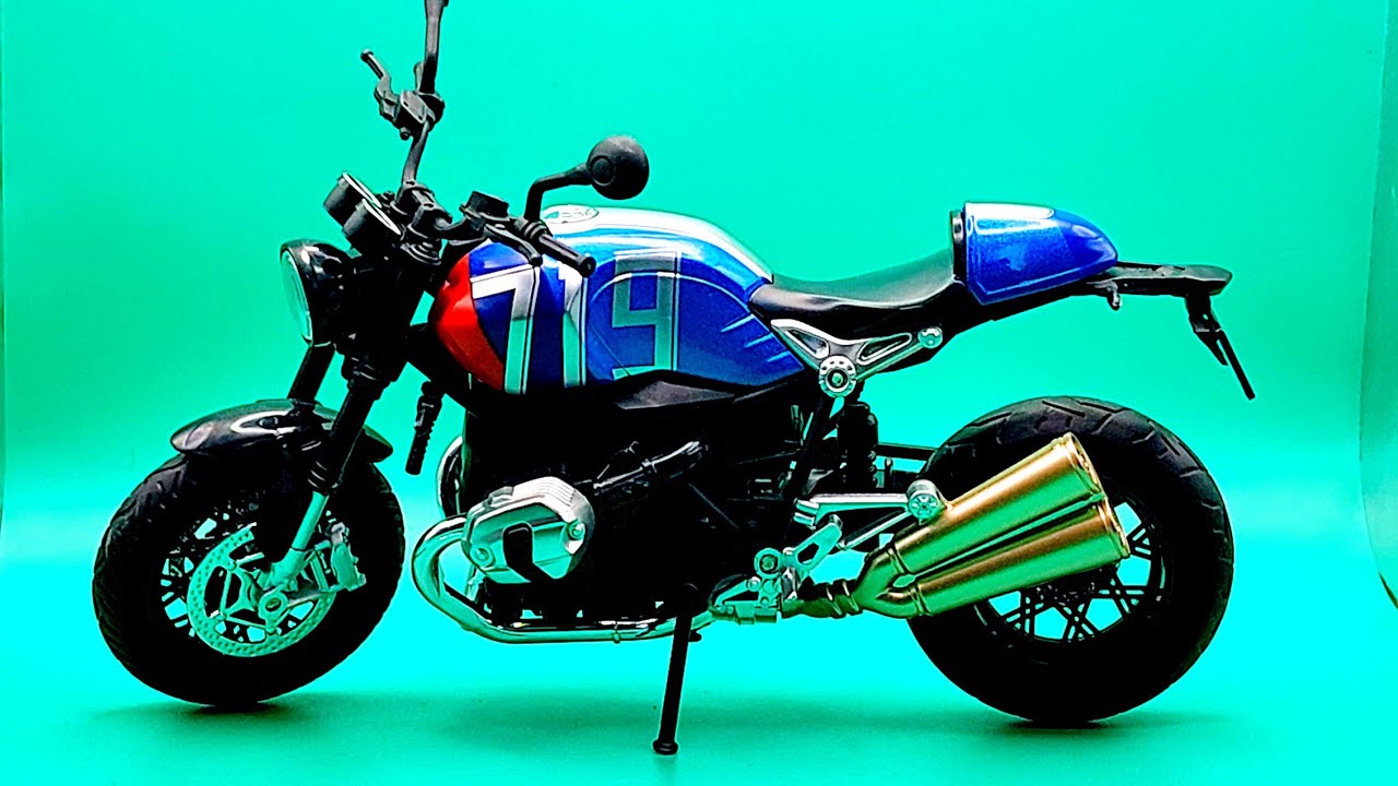 BMW R Nine T 2019 масштабная модель 1:12