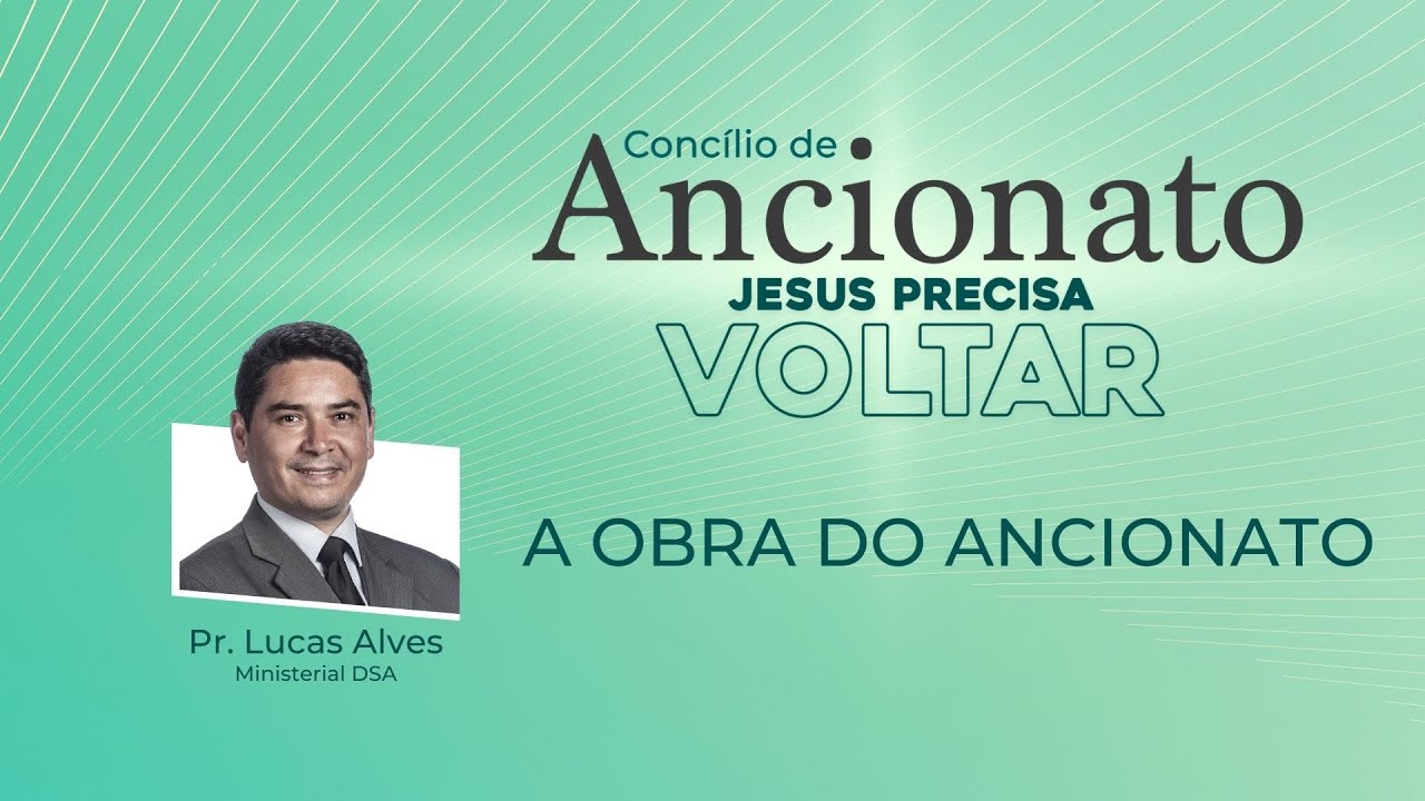 O QUE SIGNIFICA SER ANCIÃO E ANCIÃ DE IGREJA? | Pr. Lucas Alves