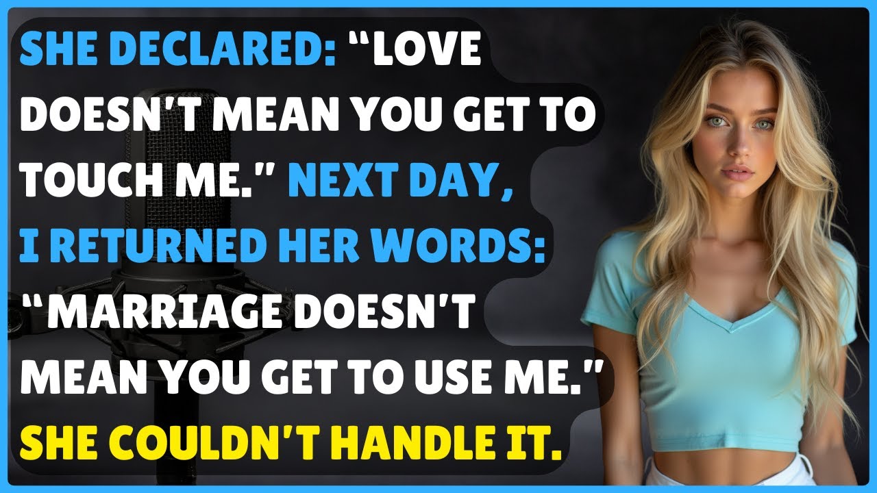 Her Words Tried to Redefine Love on Her Terms—My Response on Marriage Left Her Speechless