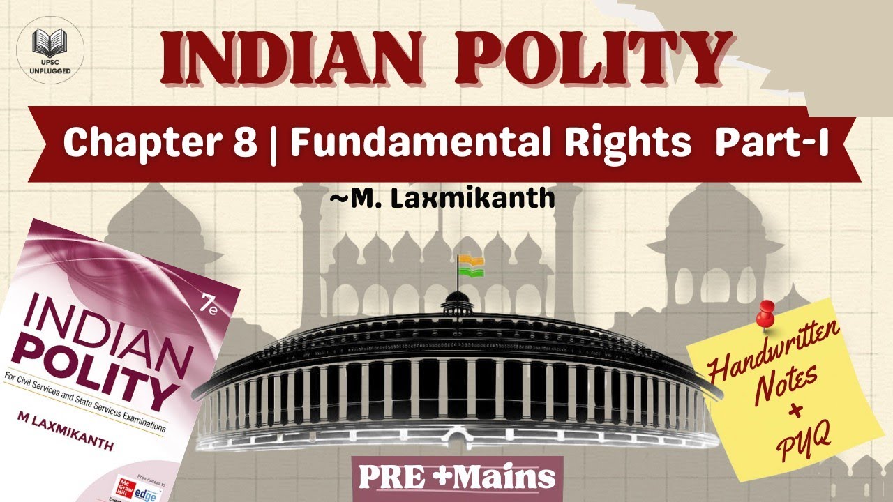 Chapter-8 Fundamental Rights Part-1 | Indian Polity by M. Laxmikanth | UPSC 2026