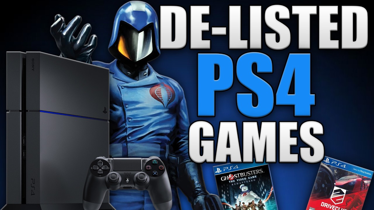 Редкие, снятые с продажи игры для PS4, в которые теперь можно играть только с диска.