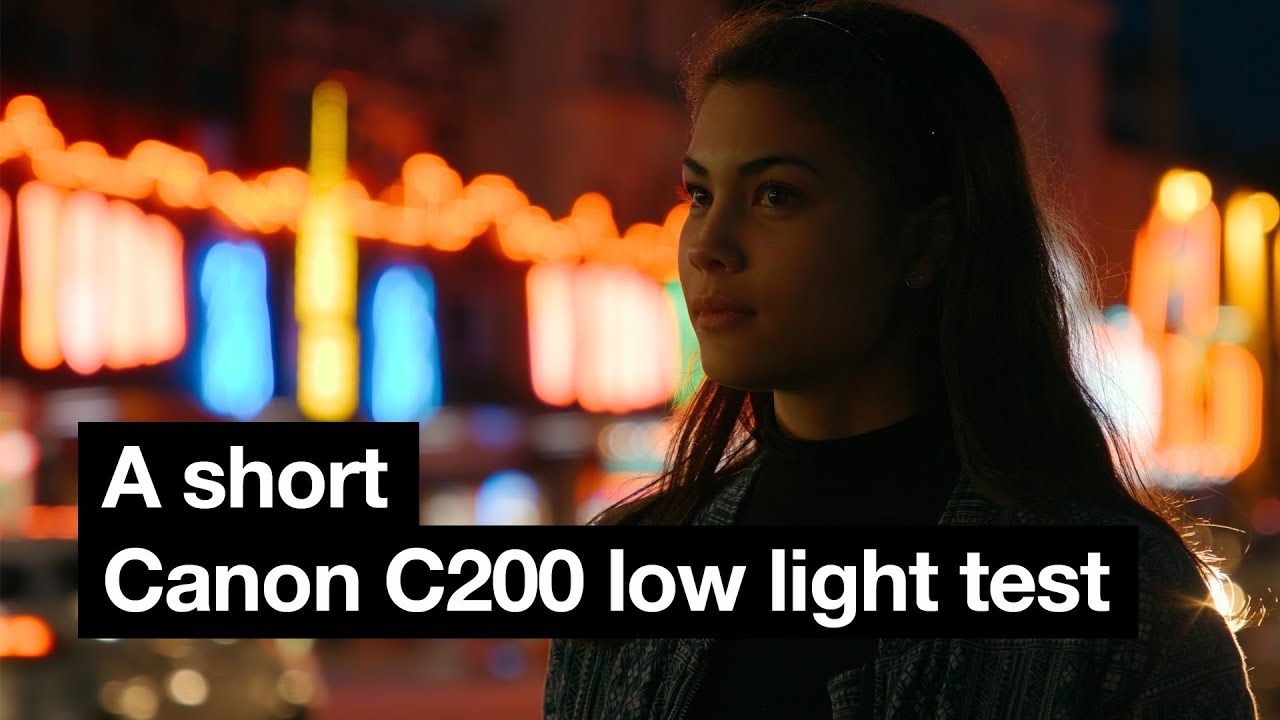 A short Canon C200 low light test // Canon 24-105L MK2