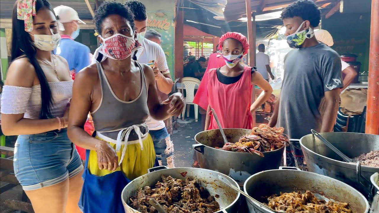BAZURTO MARKET REAL CARTAGENA COLOMBIA 🇨🇴 FULL TOUR 2021