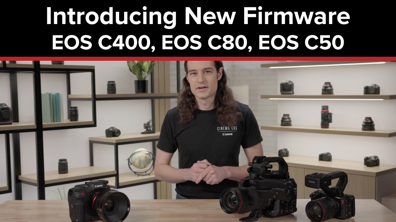 Обновление прошивки Canon Cinema EOS &ndash; апрель 2026 г.