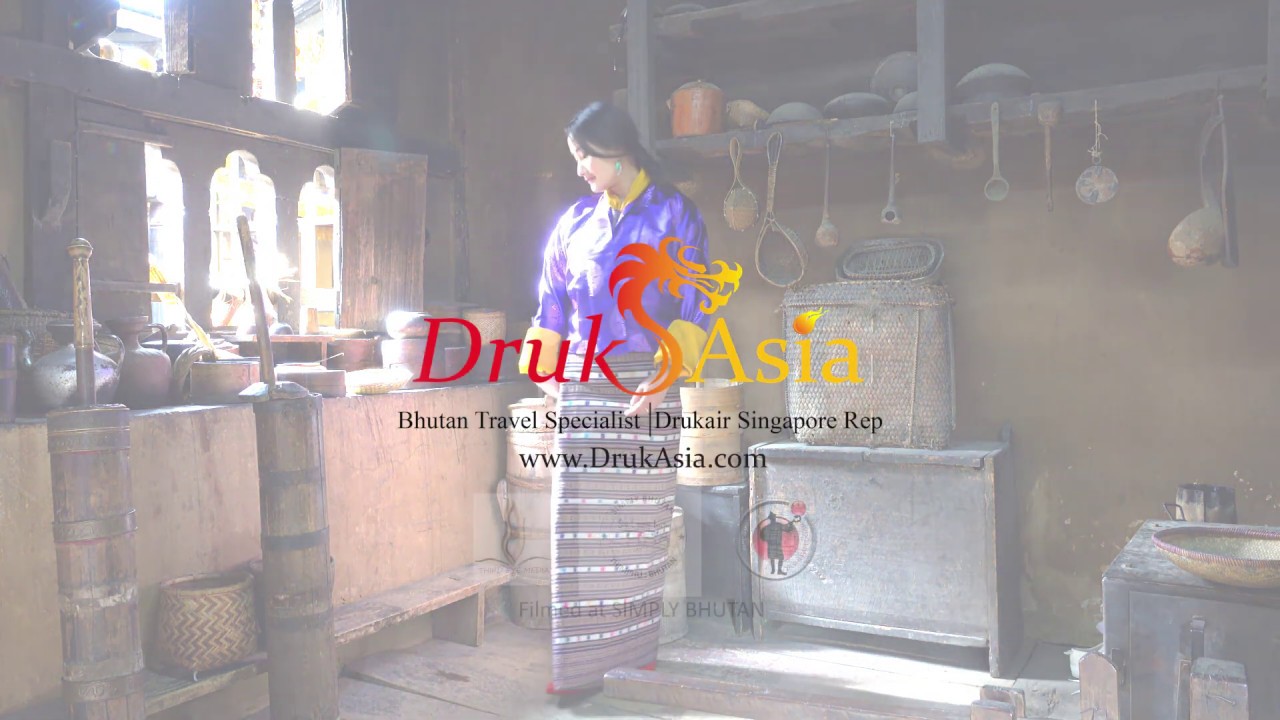 How to wear a full Kira (Bhutan's Traditional Dress)