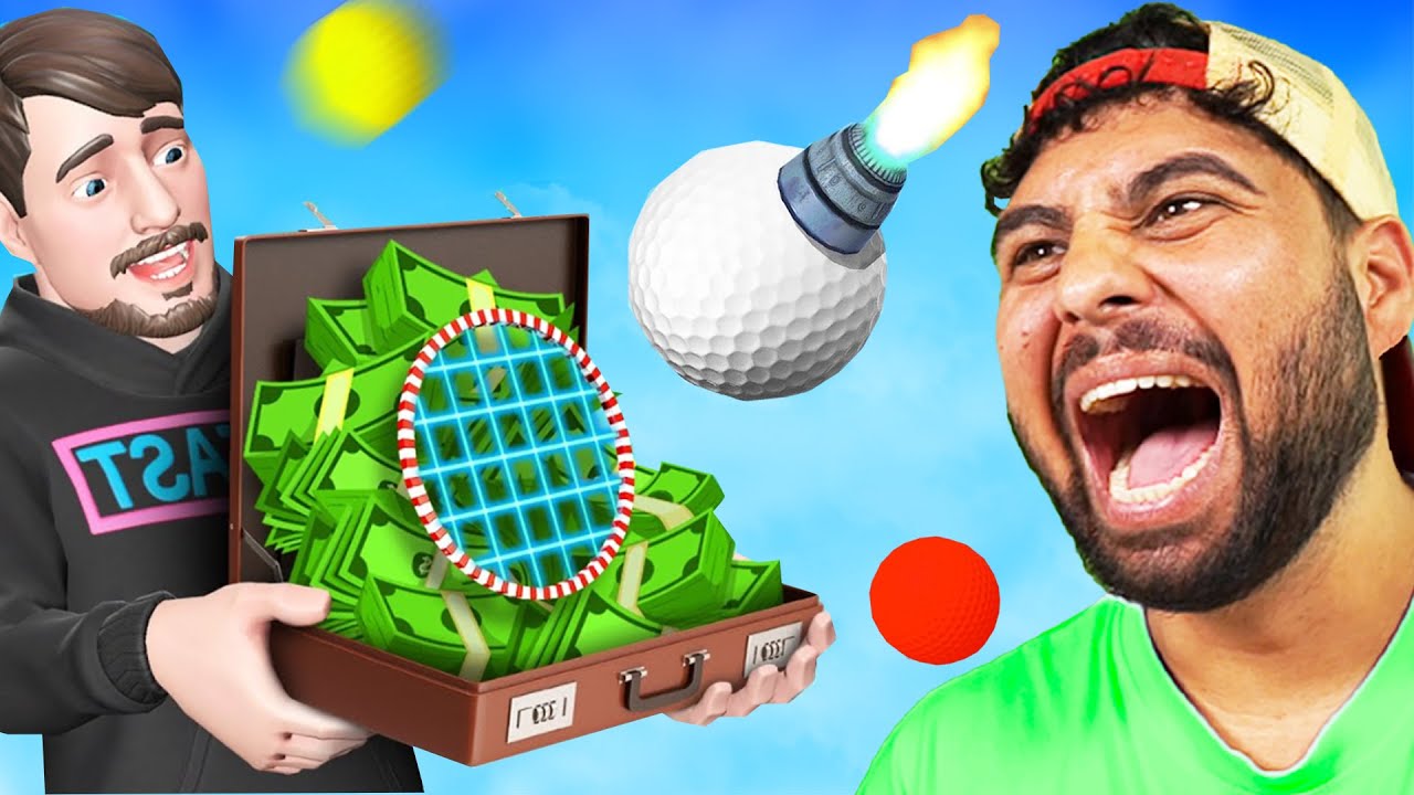 Hole in One = 10.000€ von MR.BEAST in Golf it