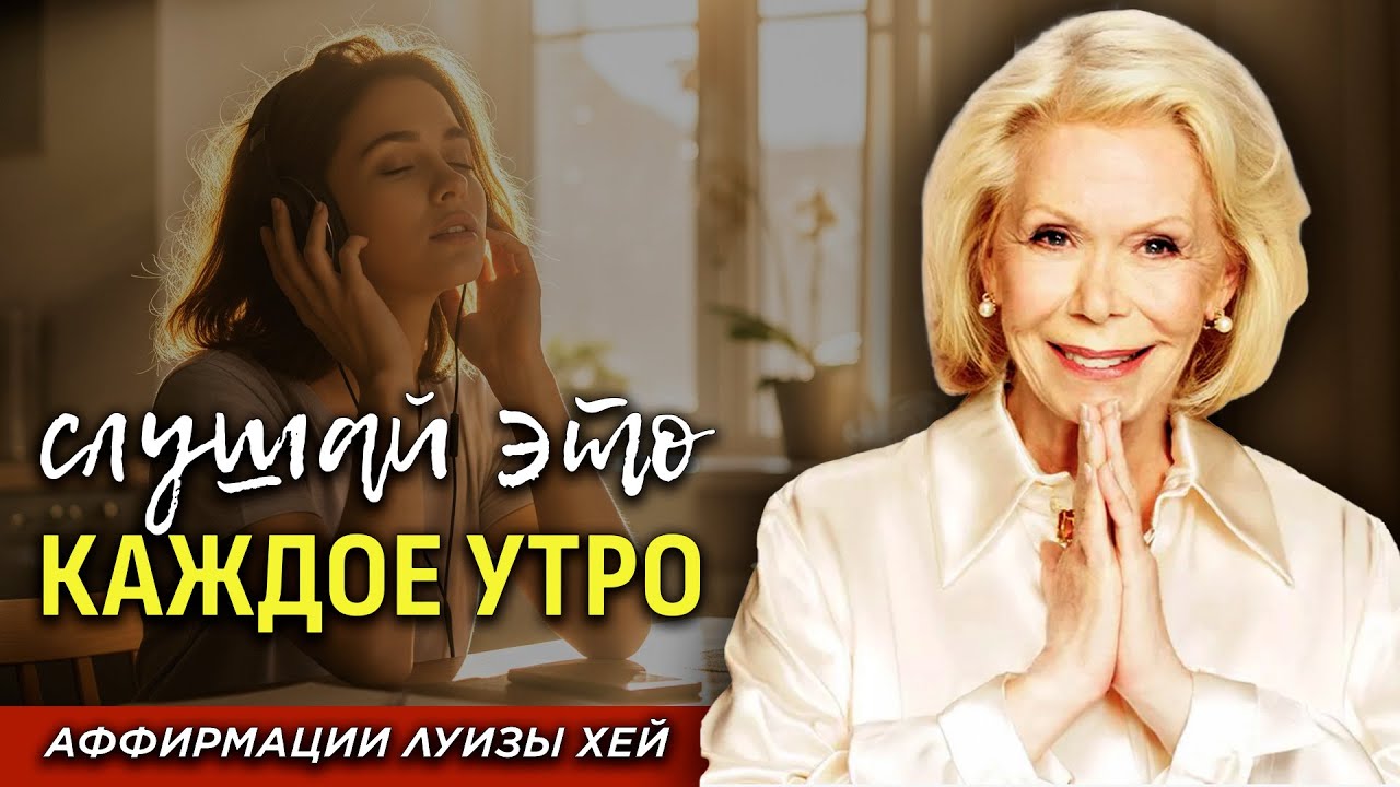 Луиза Хей: Слушайте Каждое Утро — Заряд Счастья и Позитива На Весь День!