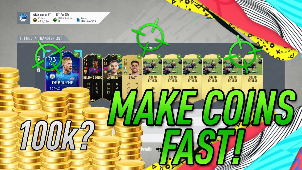5 EASY Ways to Make Coins in FIFA 20! (FIFA 20 Trading Methods)