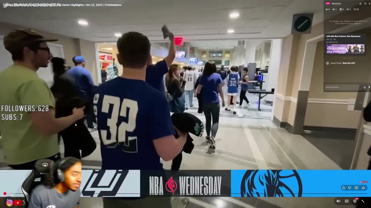 PbgKi Reacts To Mavericks vs Spurs Full Game Highlights | Oct 22, 2025 | FreeDawkins