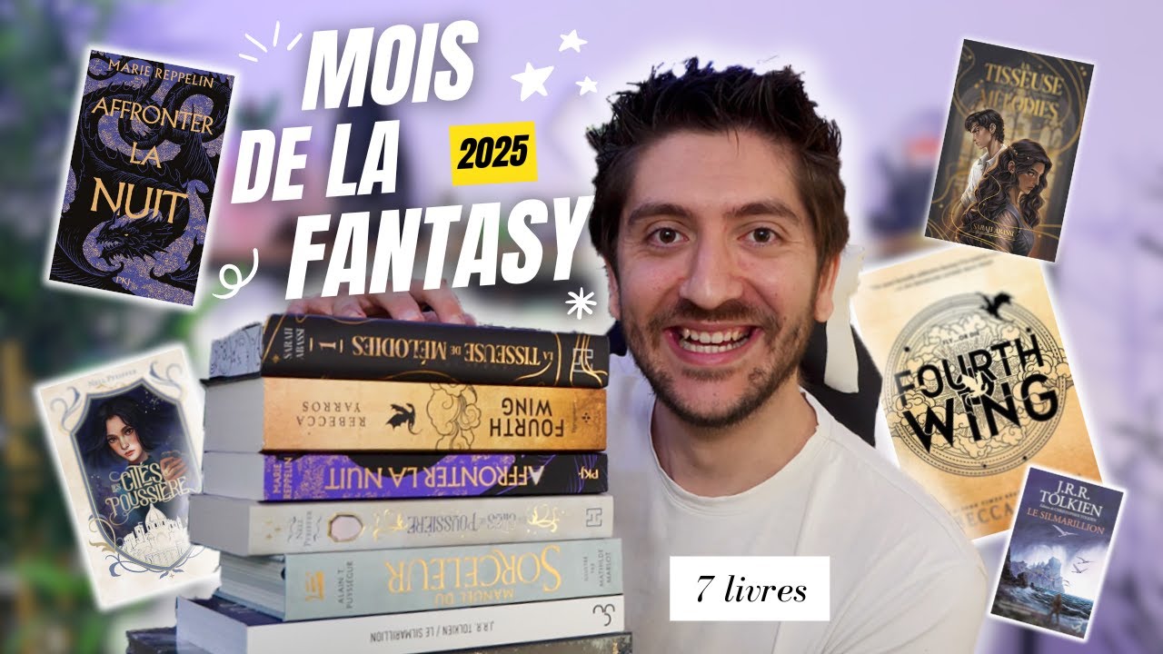Ma PAL du Mois de la FANTASY 2025 🐉 {Challenge Lecture}