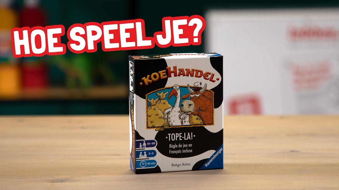 Hoe speel je Koehandel Kaartspel