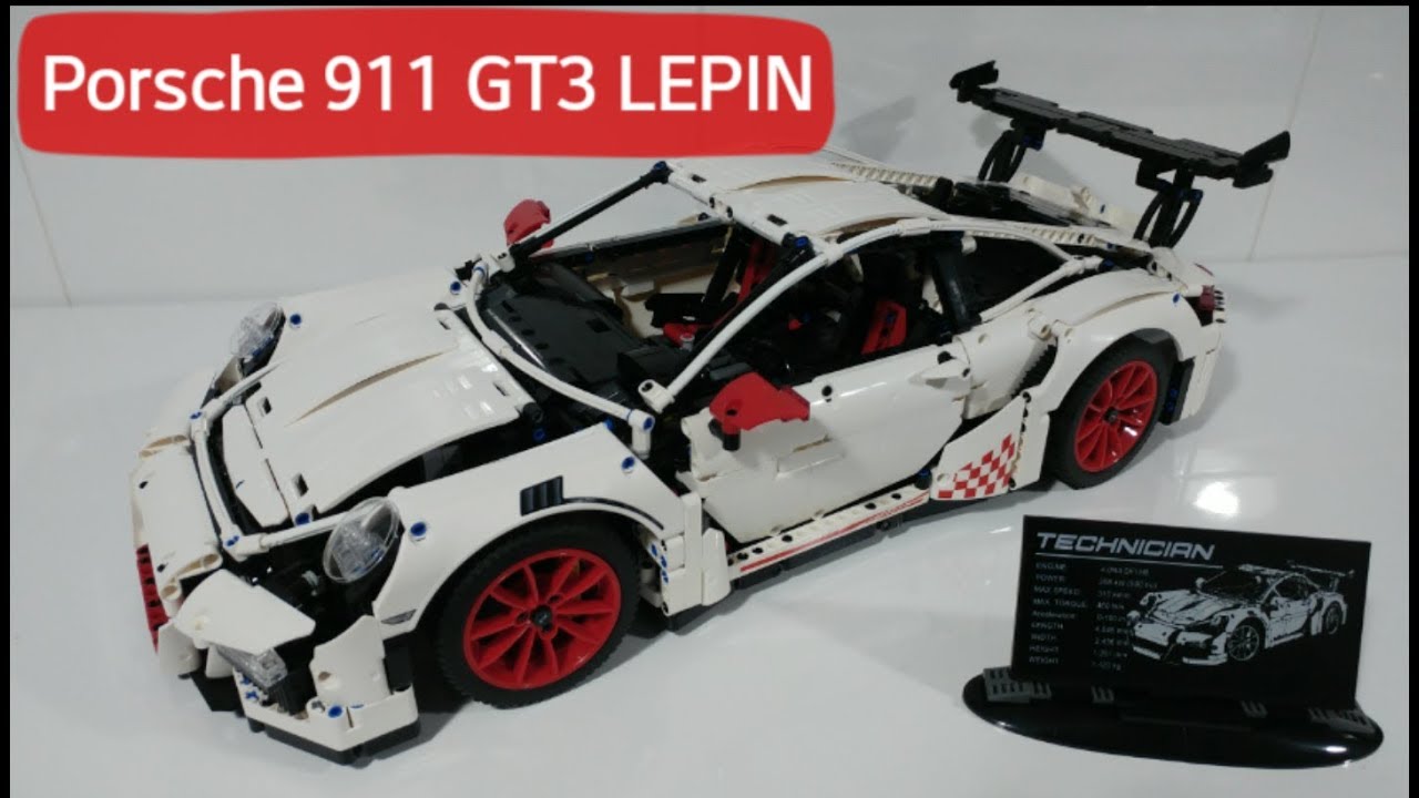 LEPIN vs LEGO. Montamos un Porsche 911 GT3