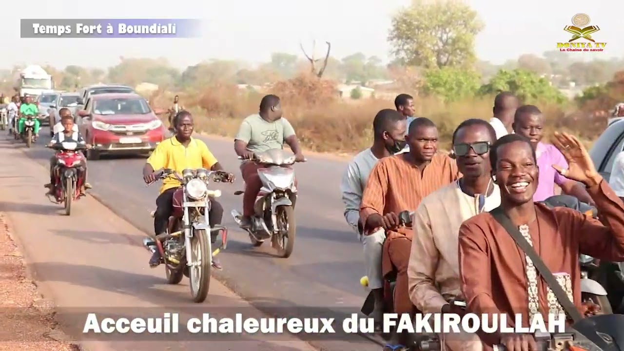 #Regarde temps fort de FAKIROULLAH à Boundiali pendant son séjour et sa délégation. #Partie_1 