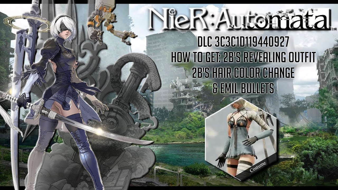 【NieR: Automata DLC】- How to get 2B's Revealing Outfit & More (Full Gameplay)