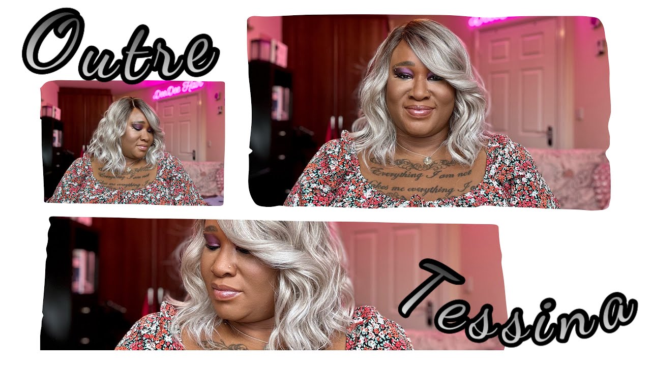 JUST WASN'T SURE 🤔 | Outre Tessina @OutreHairTV #outre #wigs #wigreview #blonde #wig #melanin