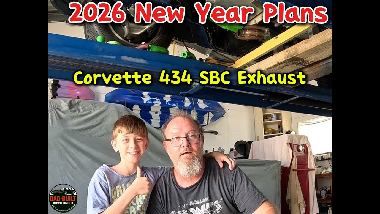 1984 Chevrolet Corvette in Australia - New Year Plans & 434 SBC Exhaust