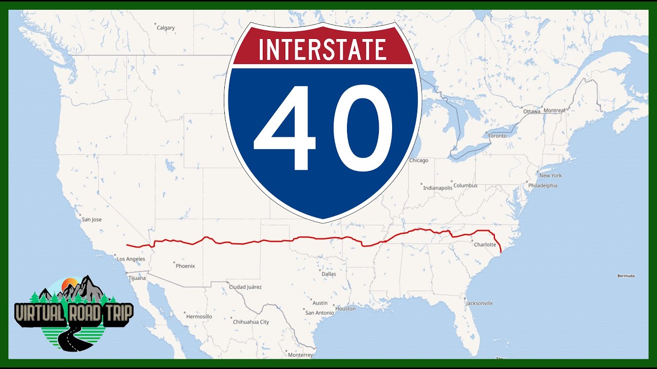 Interstate 40 (I-40) - Better Know A Highway #34