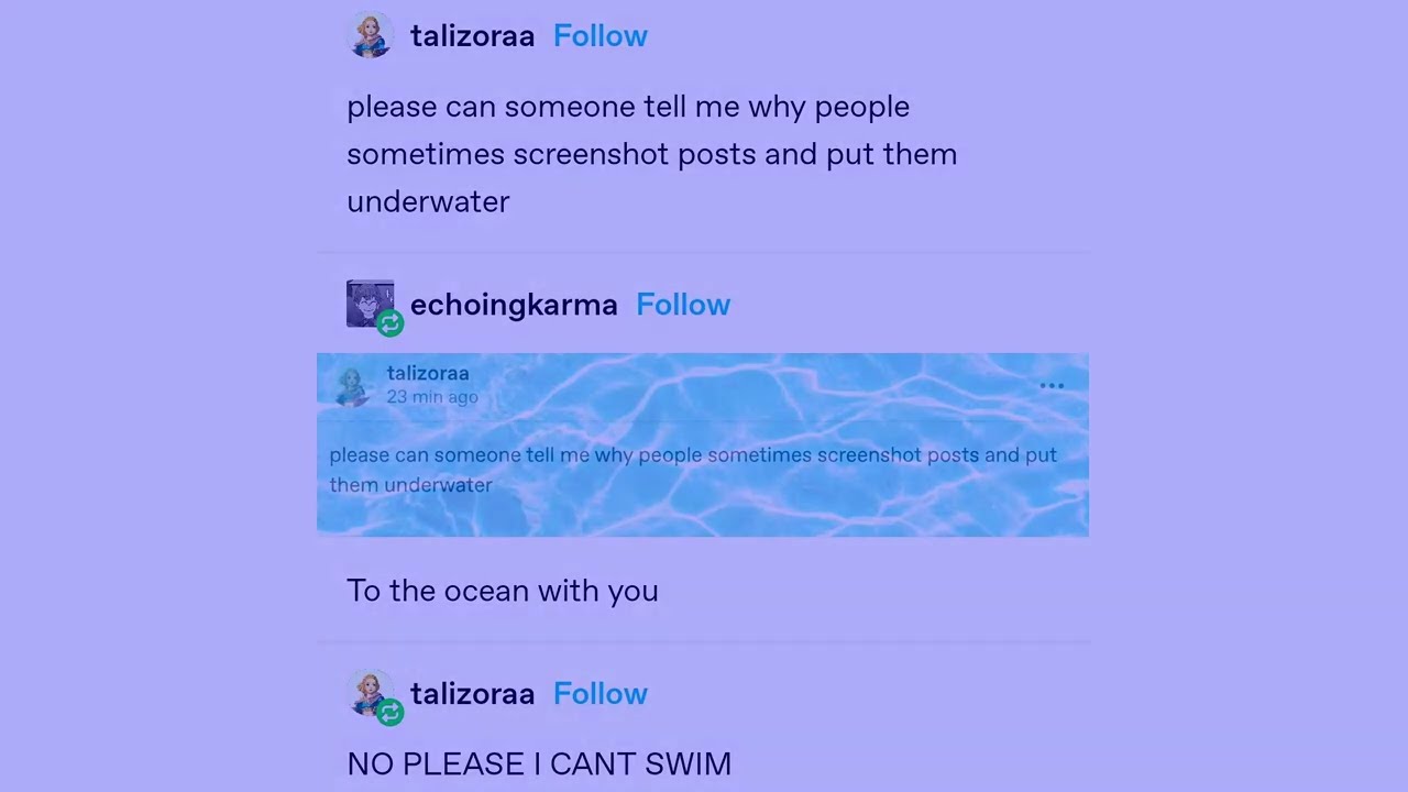 To the ocean with you