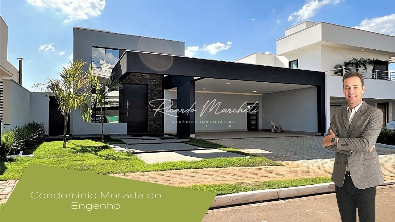 Casa térrea Alto padrão Condomínio MORADA DO ENGENHO Piracicaba - SP - @ricardo_marcheti