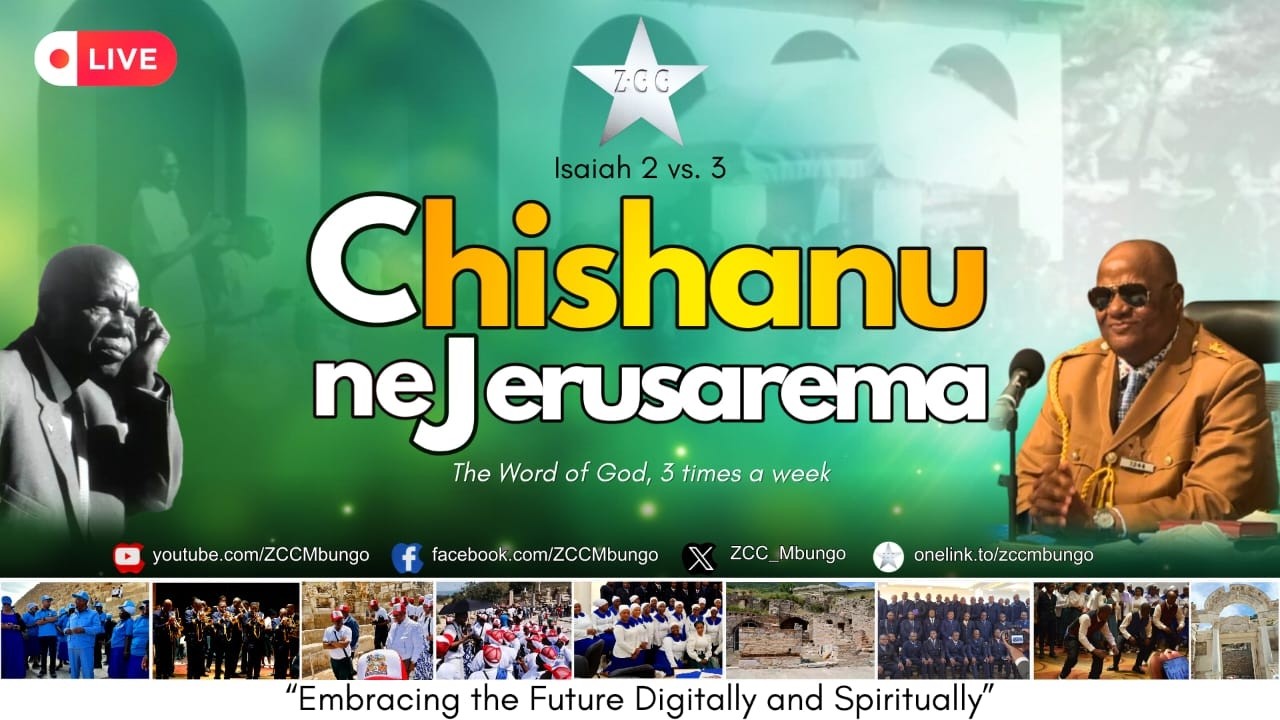 CHISHANU NEJERUSAREMA  - FRIDAY 20 MARCH 2026 @ MBUNGO CITY OF PEACE.