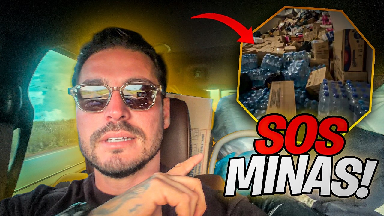 SOS MINAS GERAIS 🚨 VAMOS LEVAR DUAS CARRETAS CHEIAS DE DOAÇÕES 🙏