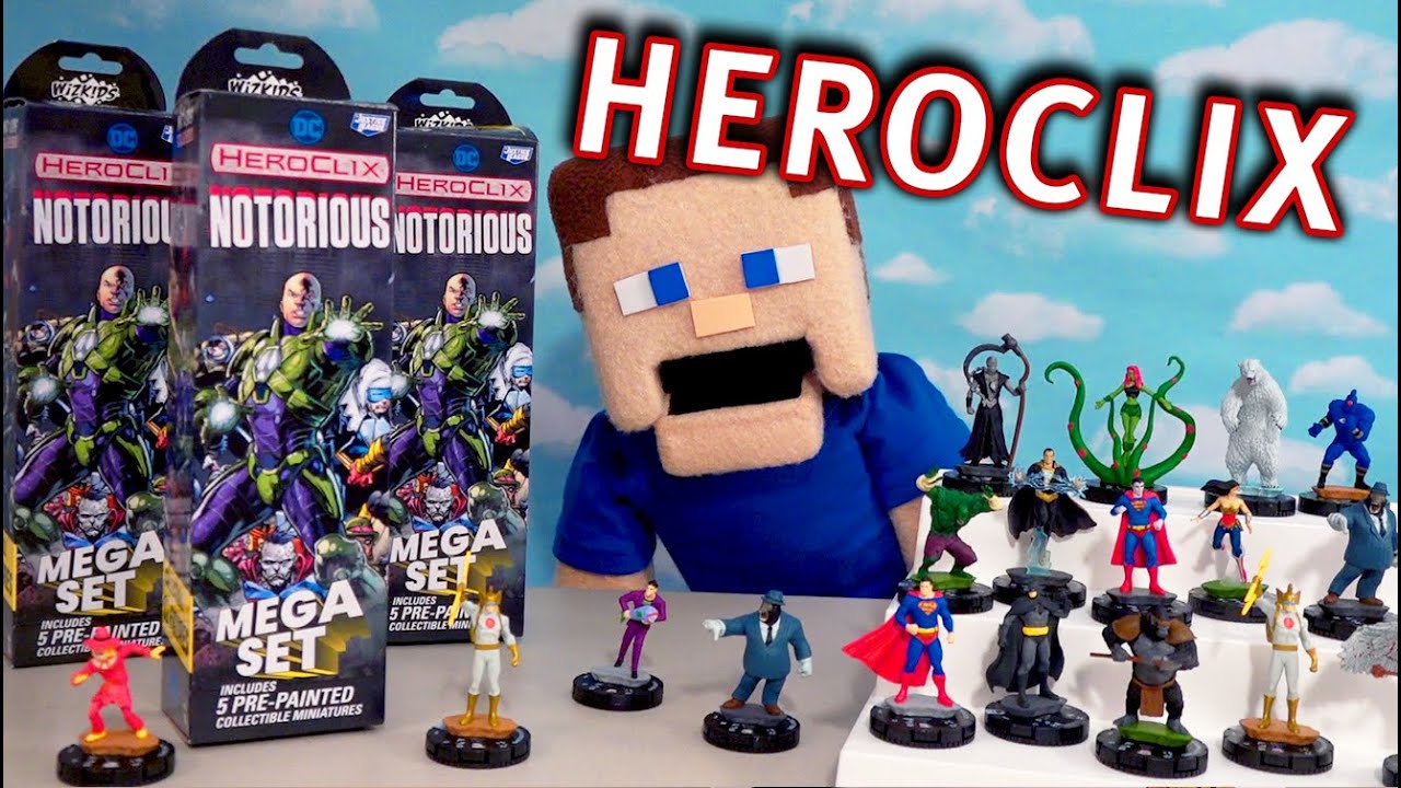 Heroclix DC Comics BATMAN FIGHTERS - Notorious DCEASED Zombie Figures Case Unboxing