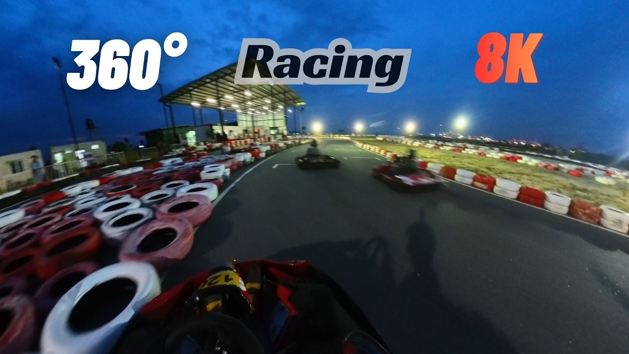 Go-Karting in 360° 8K