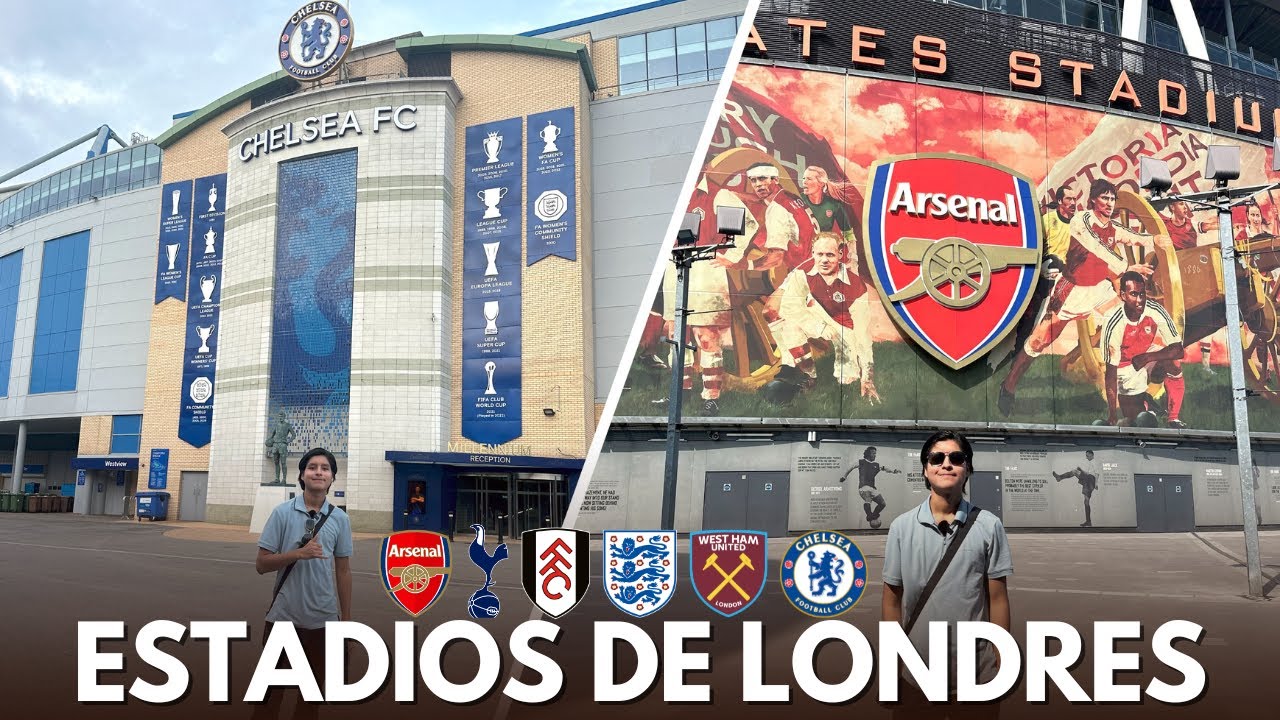 Visitando los ESTADIOS de LONDRES en UN DÍA