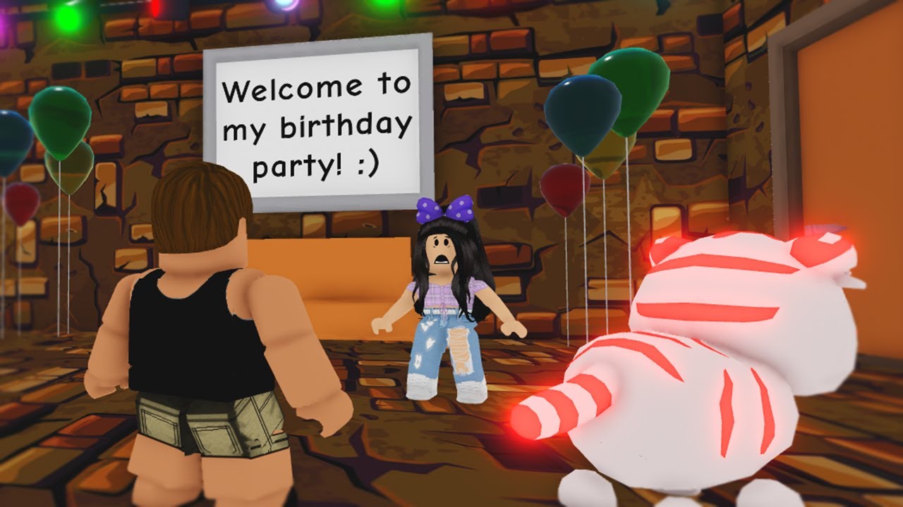She received her Dream Pet on her Birthday then something happened (Adopt Me Roblox)