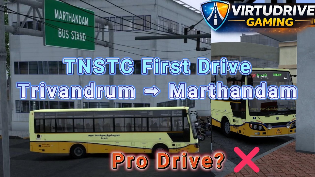 TNSTC Bus First Drive 😬 | Pro Drive? ❌ | ETS2