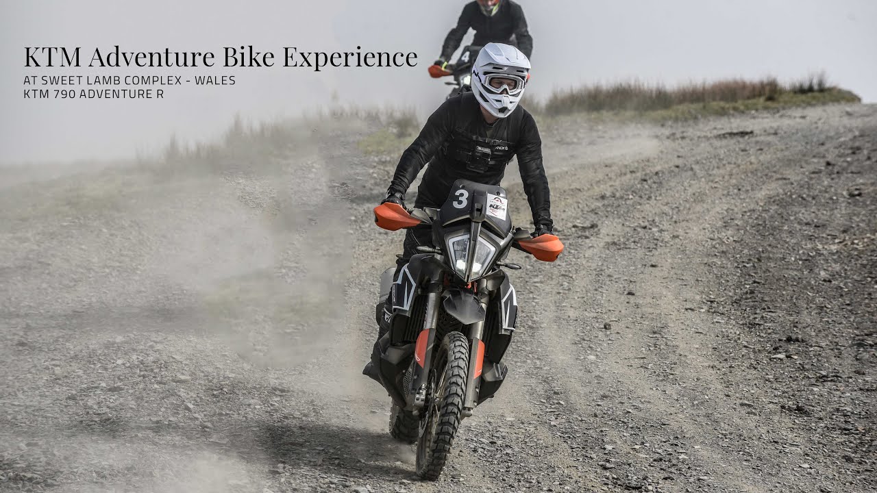 KTM Adventure Bike Experience - KTM 790 Adventure R - Sweet Lamb Wales