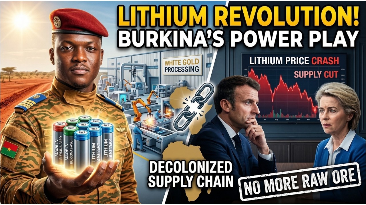 Burkina Faso’s LITHIUM Revolution Why The West Is Terrified!